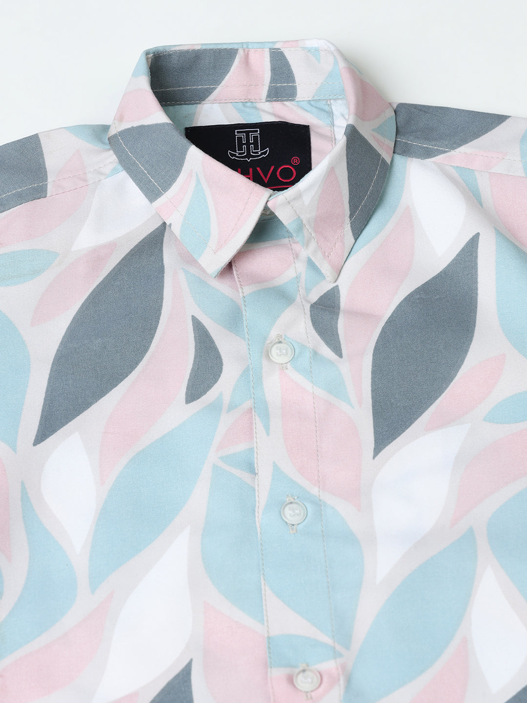 Pastel Pop Abstract Print Shirt