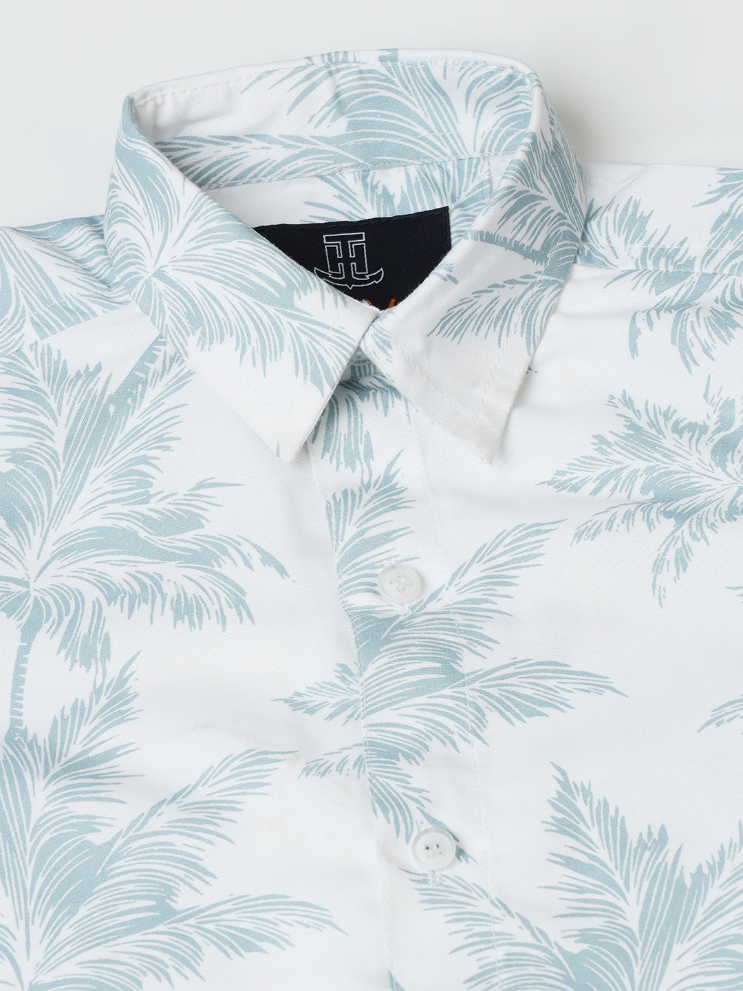 Boys Coco Tree Print Shirt