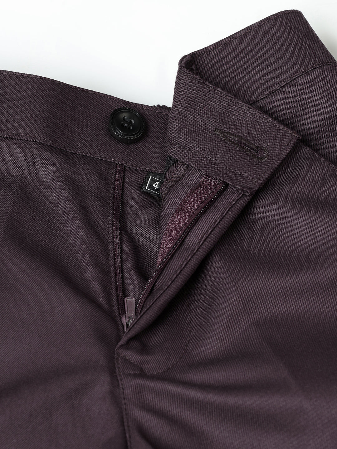 Coffee Brown Notched Lapel Suit Set - Tututree