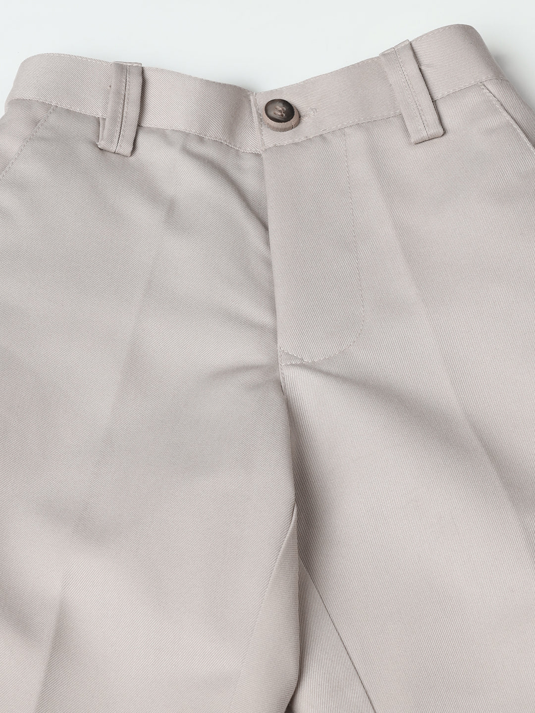 Beige Bandhgala Blazer & Trouser Set