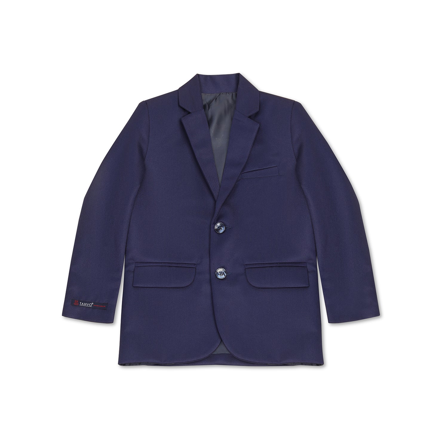 Blue Notched Lapel Blazer & Trouser Set - Tututree
