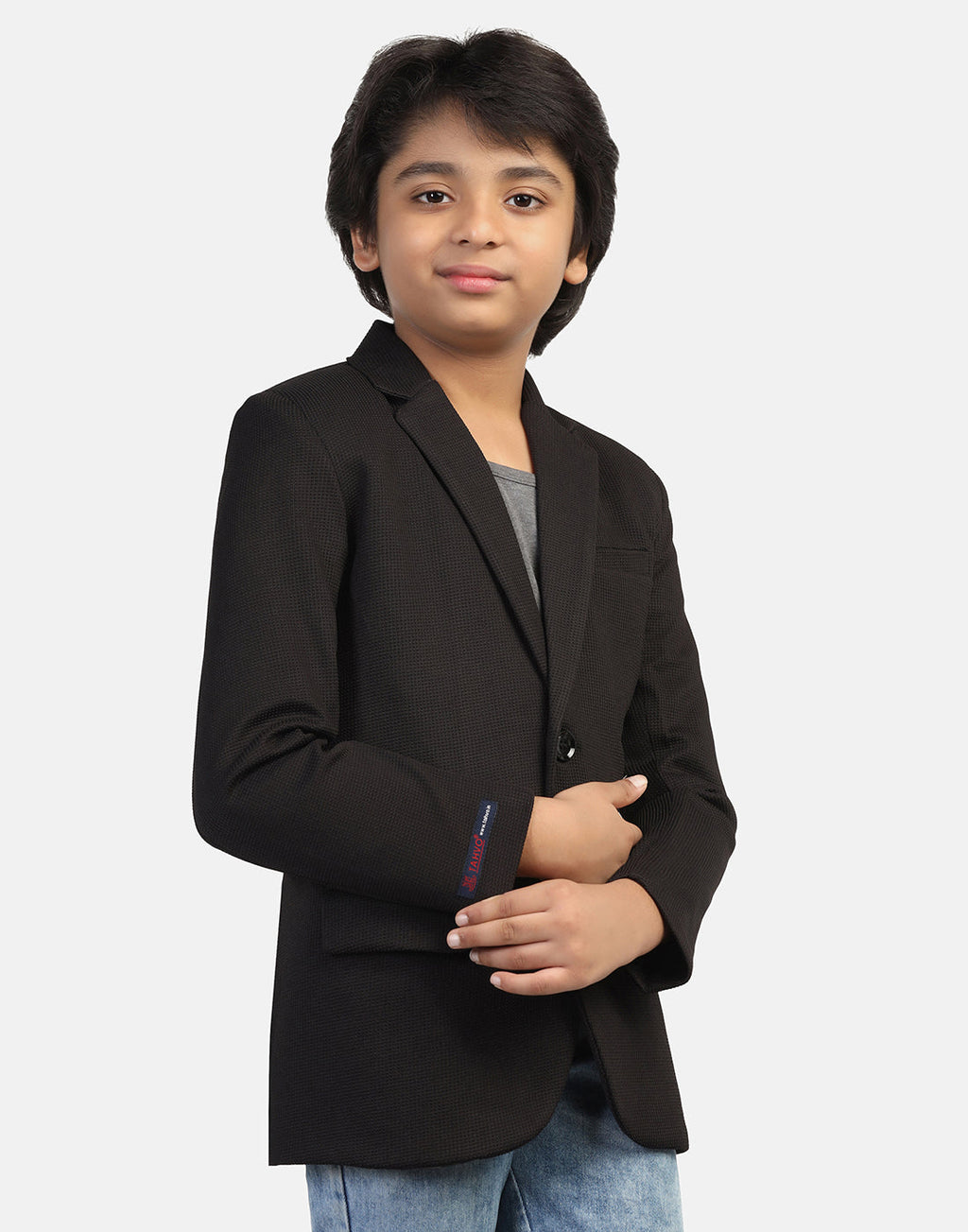 Kids Black Blazer - Tahvo India