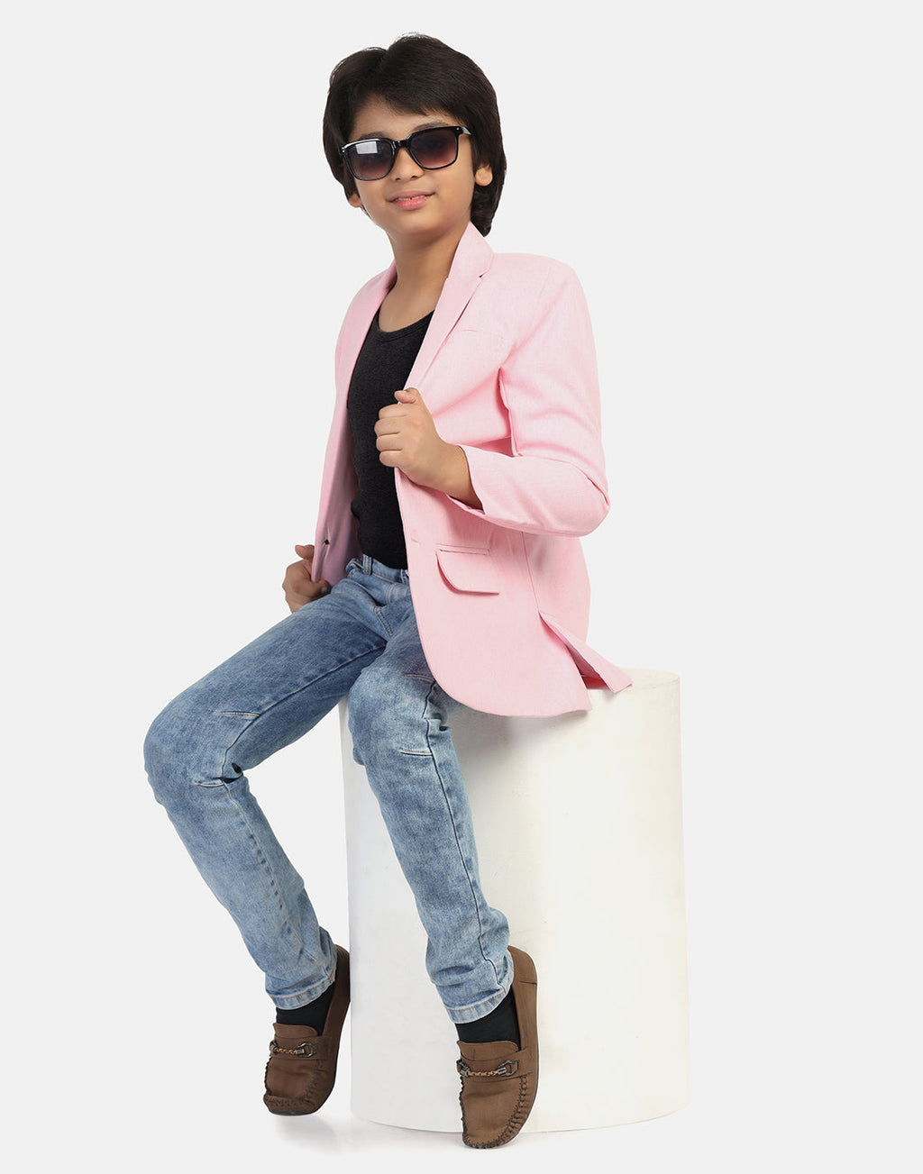Kids Pink Blazer - Tahvo India