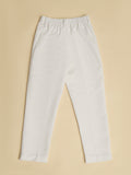 Light White Formal Trousers - Tahvo India