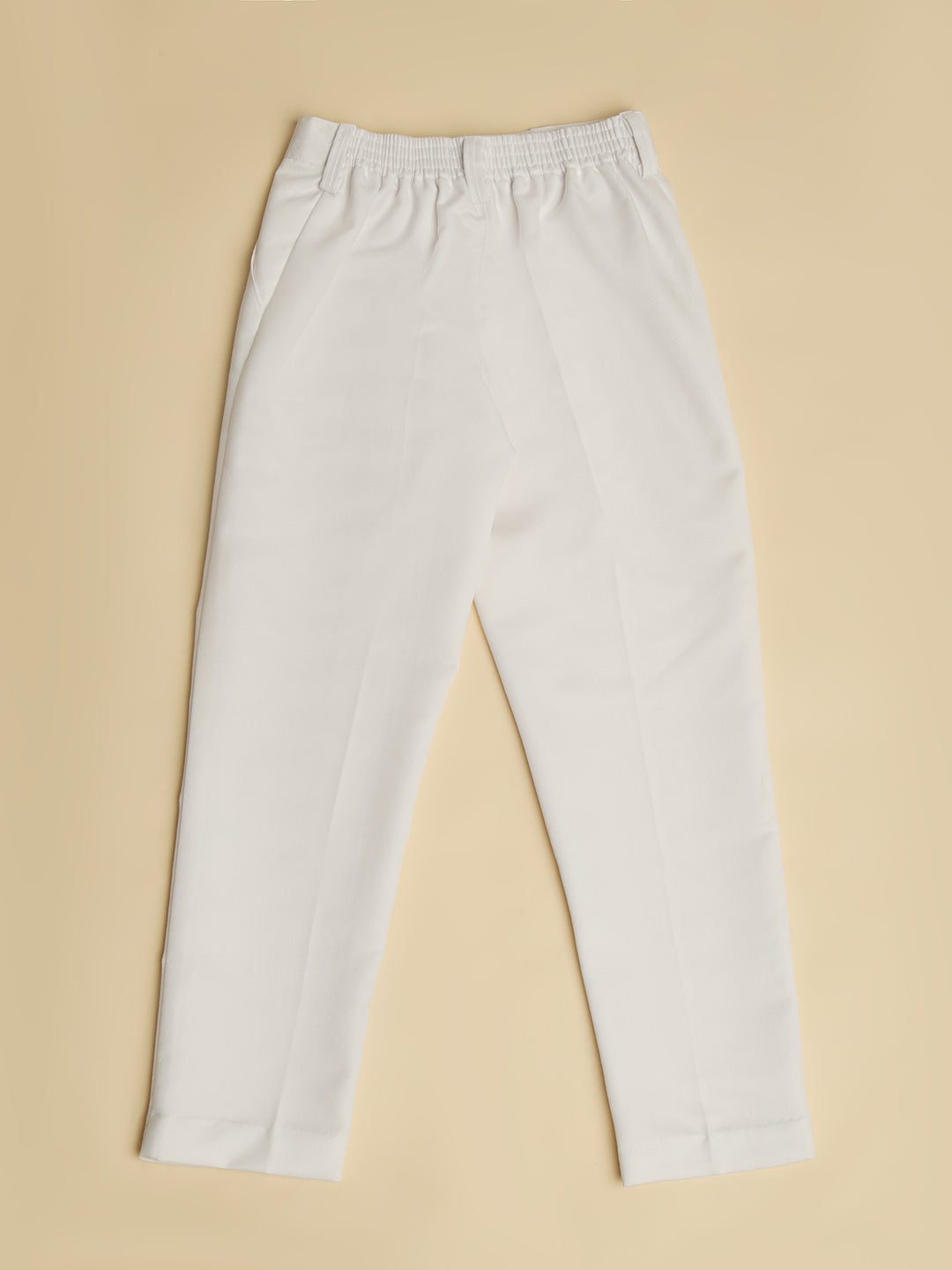 Light White Formal Trousers - Tahvo India