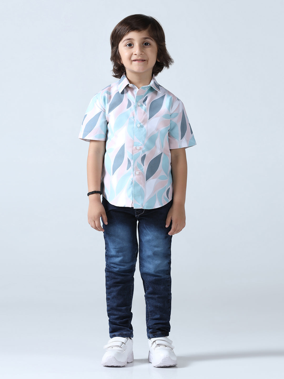 Pastel Pop Abstract Print Shirt
