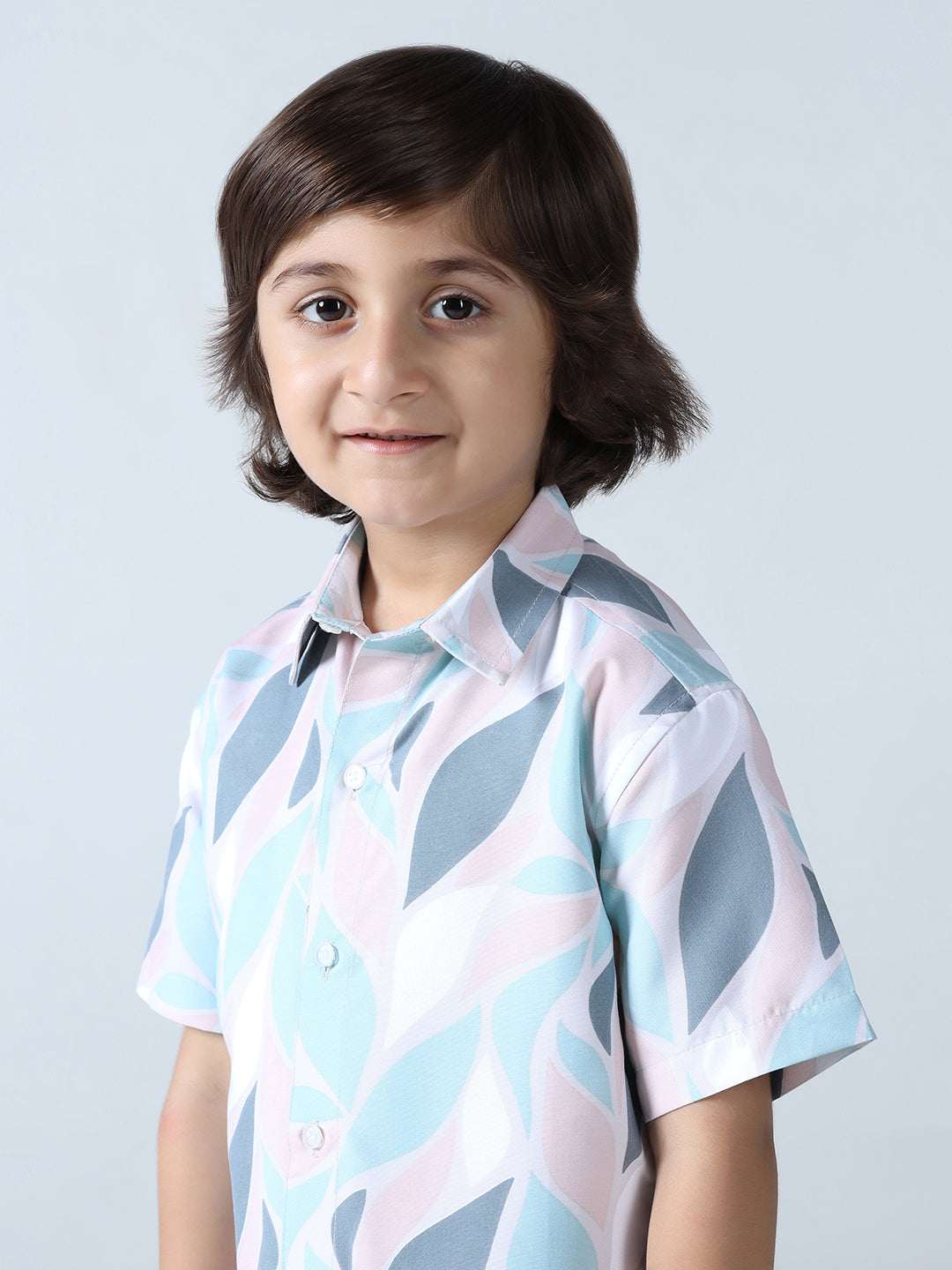 Pastel Pop Abstract Print Shirt