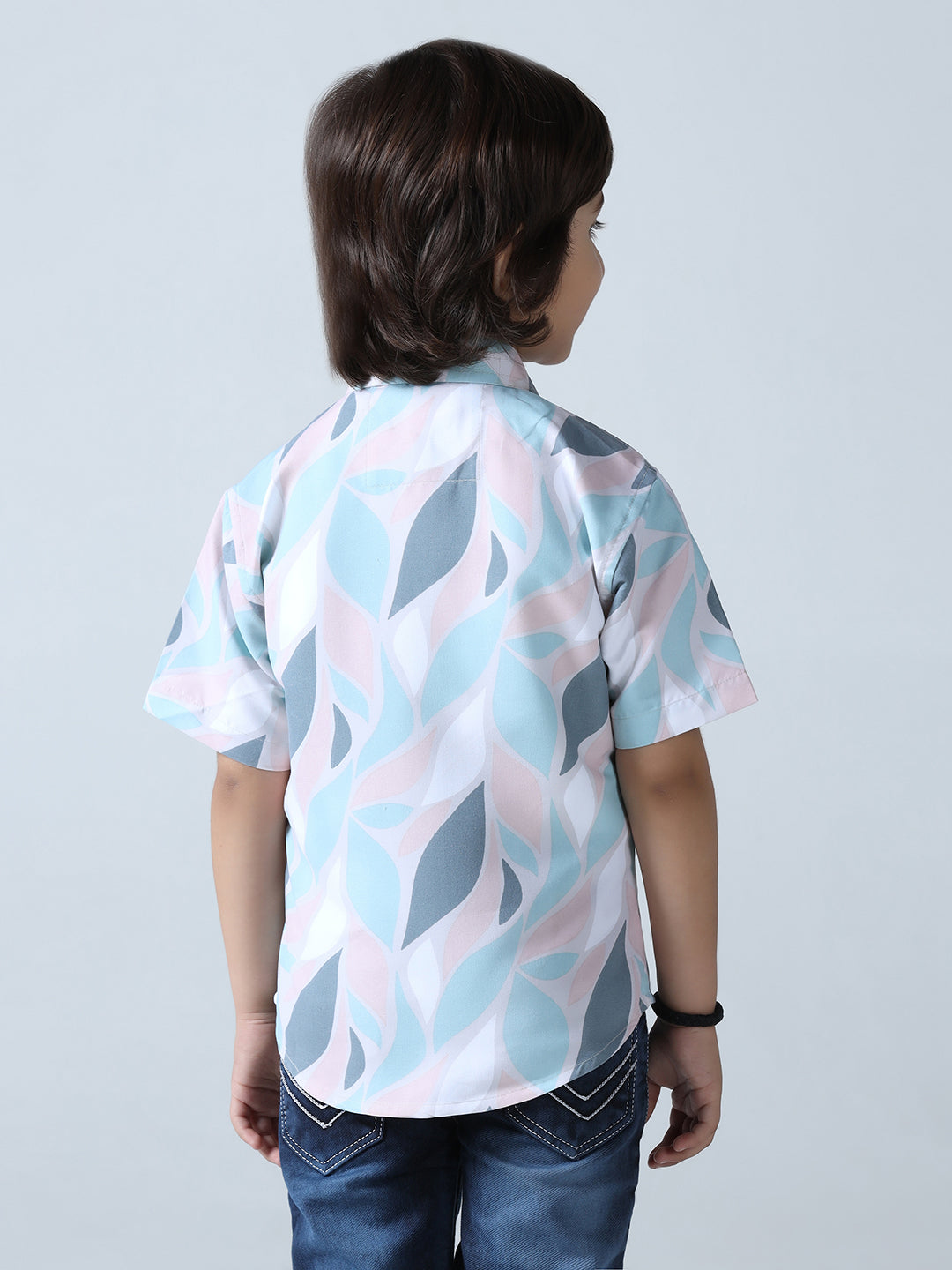 Pastel Pop Abstract Print Shirt