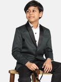 Boys Green Tuxedo Blazer - Tututree