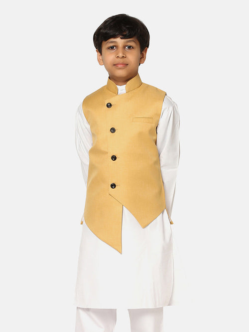 Boys Angrakha Nehru Jacket - Tahvo India