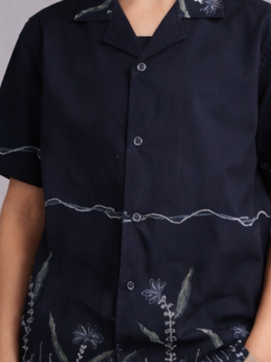 Boy Blue Printed Shirt