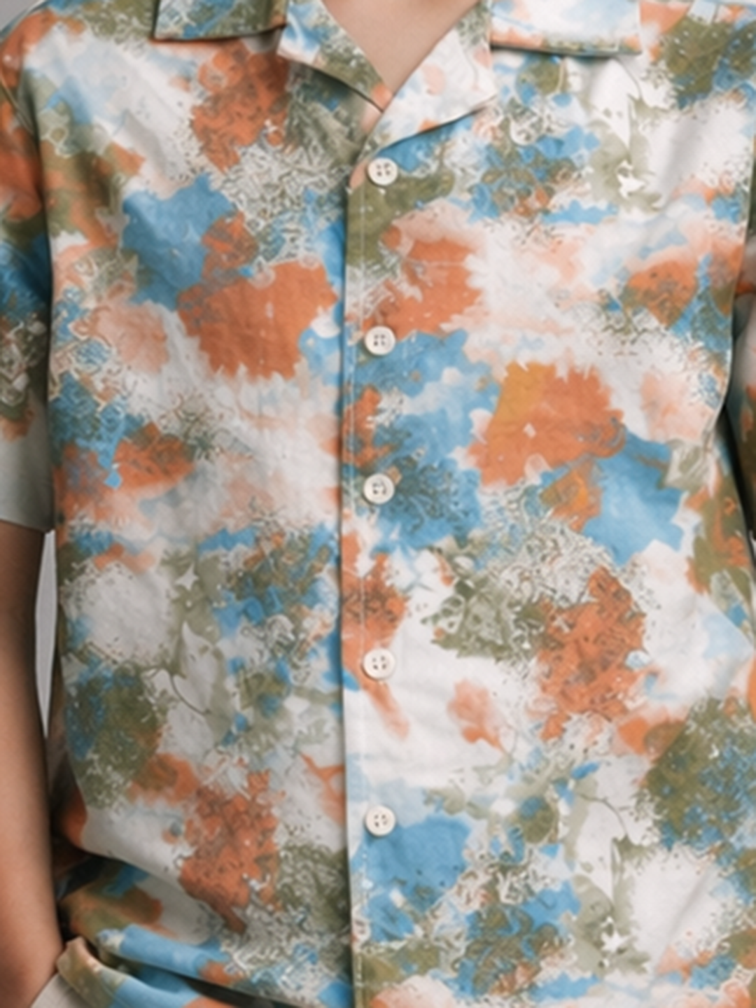 Casual cotton half sleeves shirt