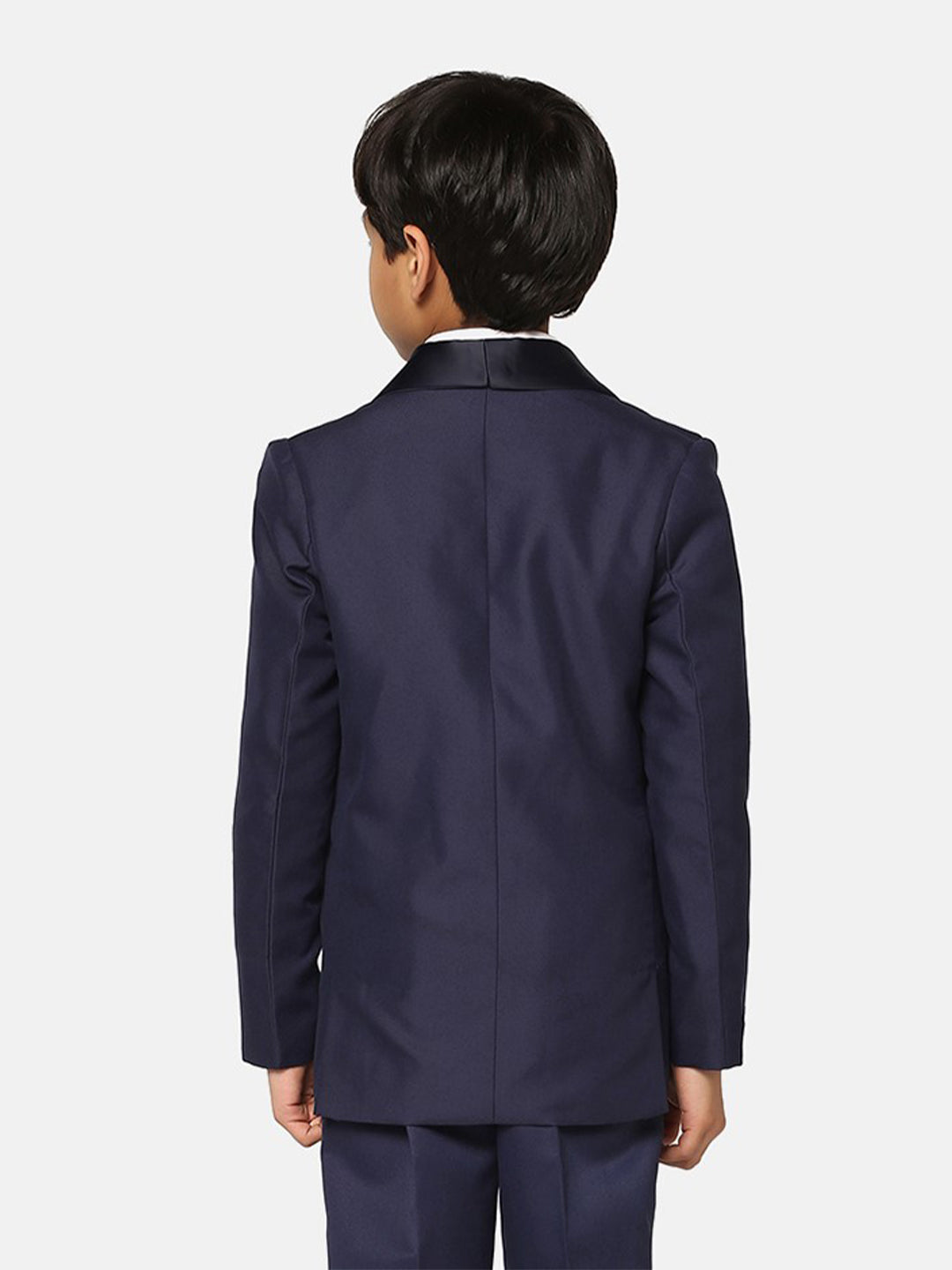 Boys Blue Tuxedo Suit - Tahvo India