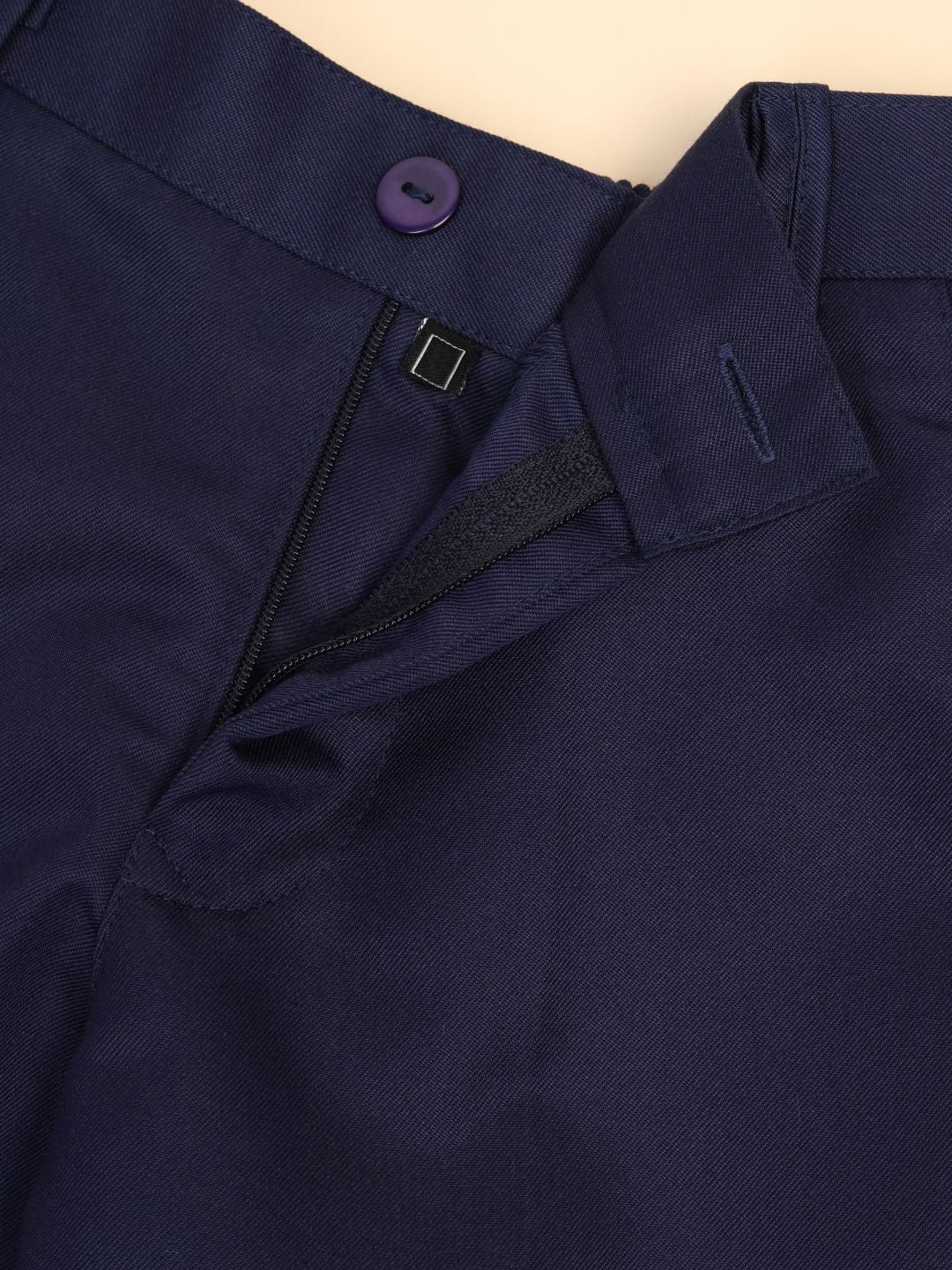 Blue Notched Lapel Blazer & Trouser Set - Tahvo India