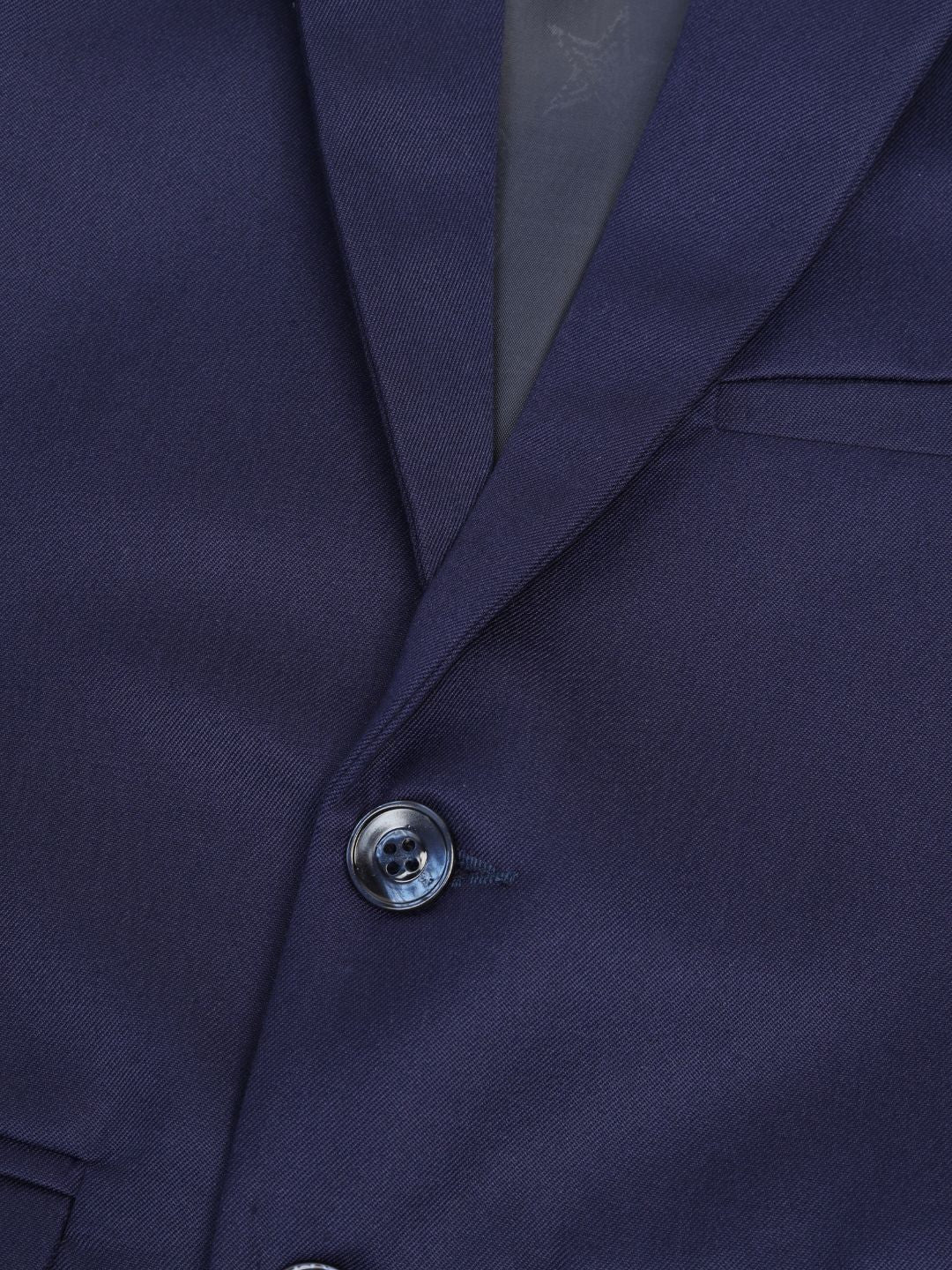 Blue Notched Lapel Blazer & Trouser Set - Tututree