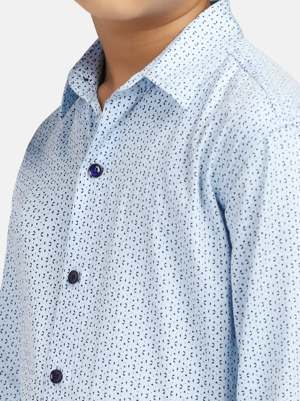 Boys Light Blue Shirt - Tahvo India