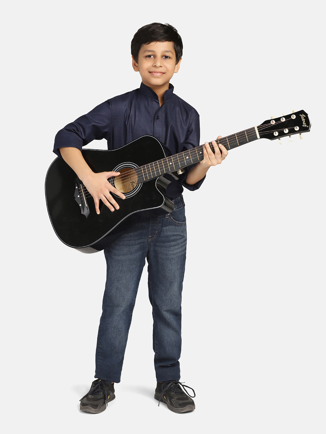Boys Navy Blue Shirt - Tahvo India