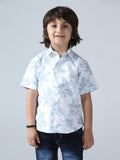 Boys Coco Tree Print Shirt