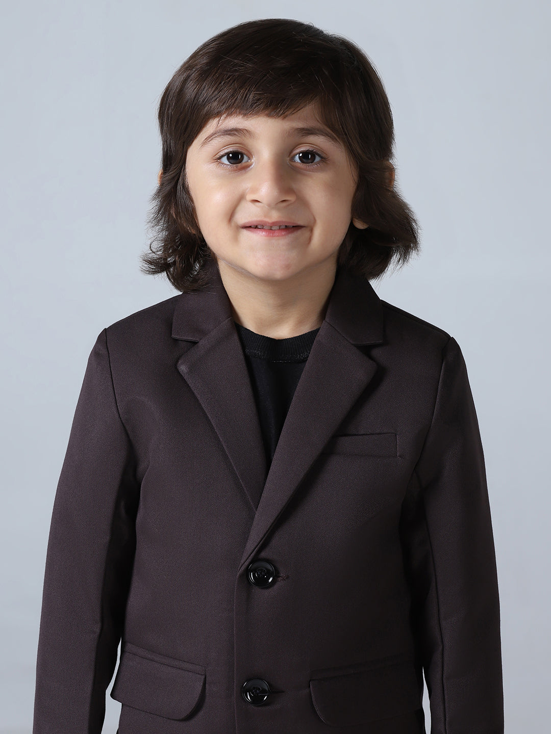 Coffee Brown Notched Lapel suit set