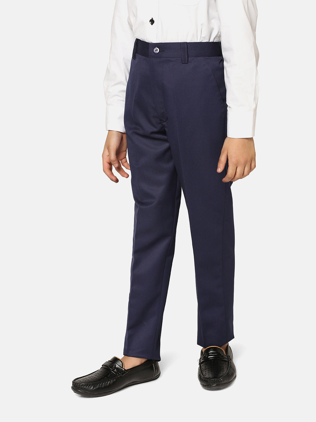 Boys Formal Blue Trouser - Tahvo India