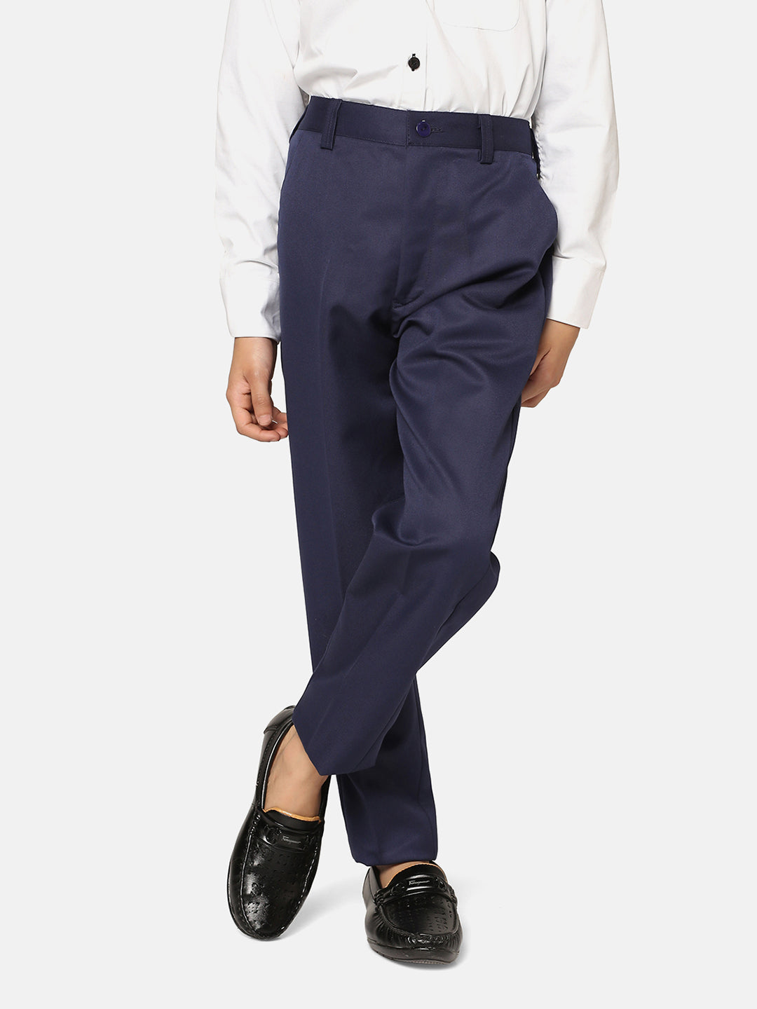 Boys Formal Blue Trouser - Tahvo India