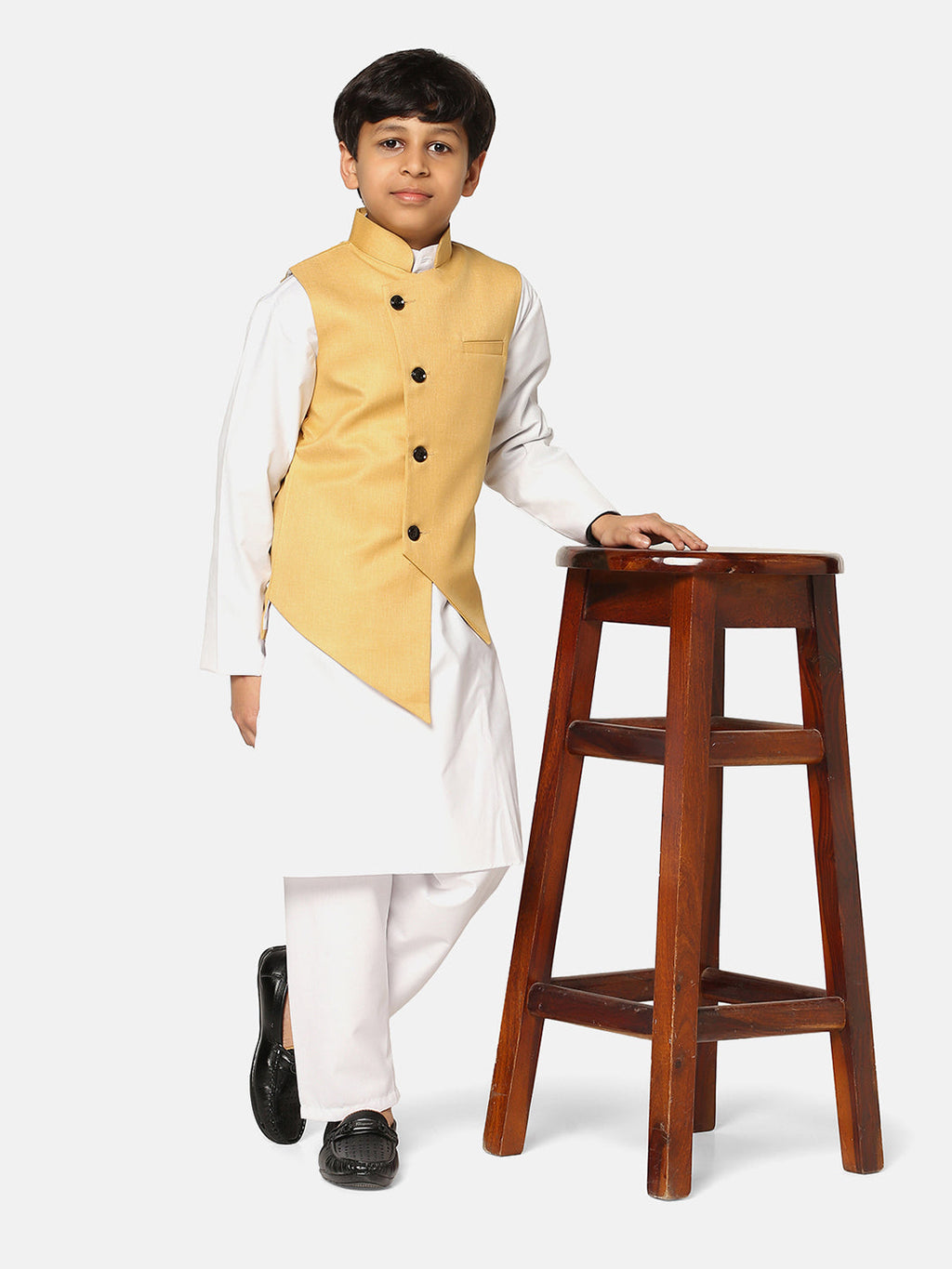 Boys Angrakha Nehru Jacket - Tahvo India
