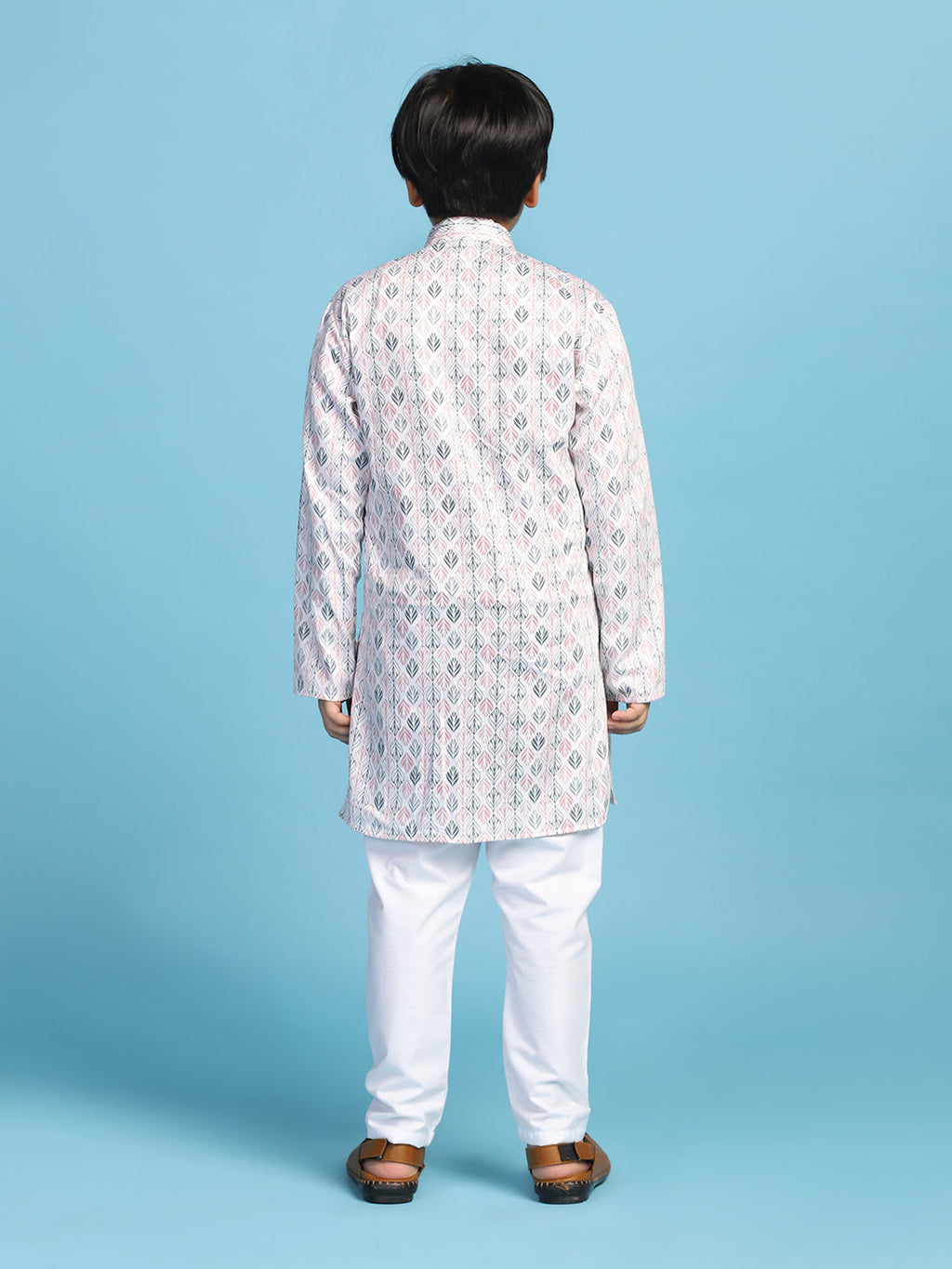 Kids Printed Kurta Set - Tahvo India