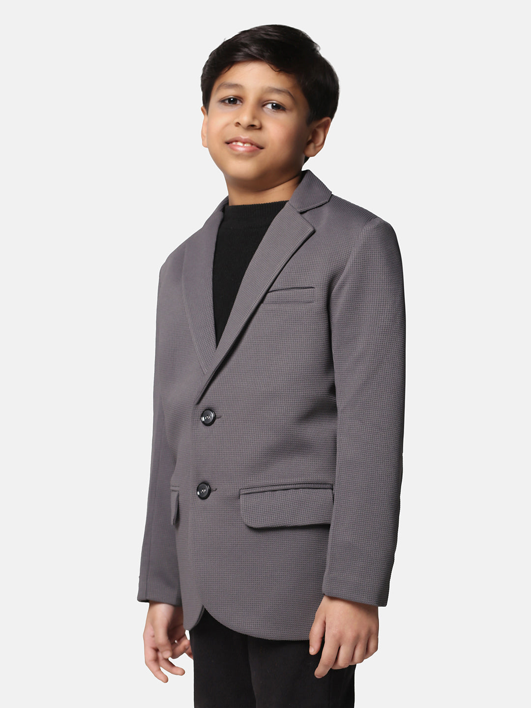 Boys Grey Blazer - Tahvo India