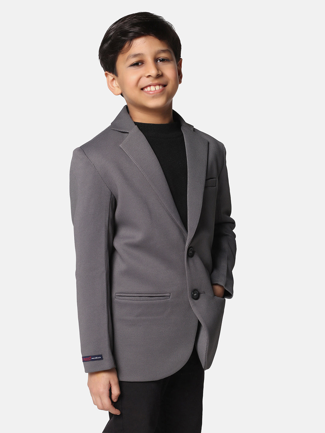 Boys Grey Blazer - Tahvo India