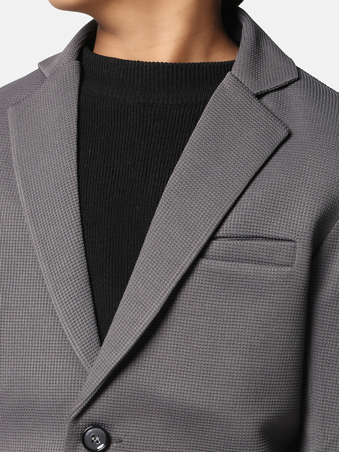 Boys Grey Blazer - Tahvo India
