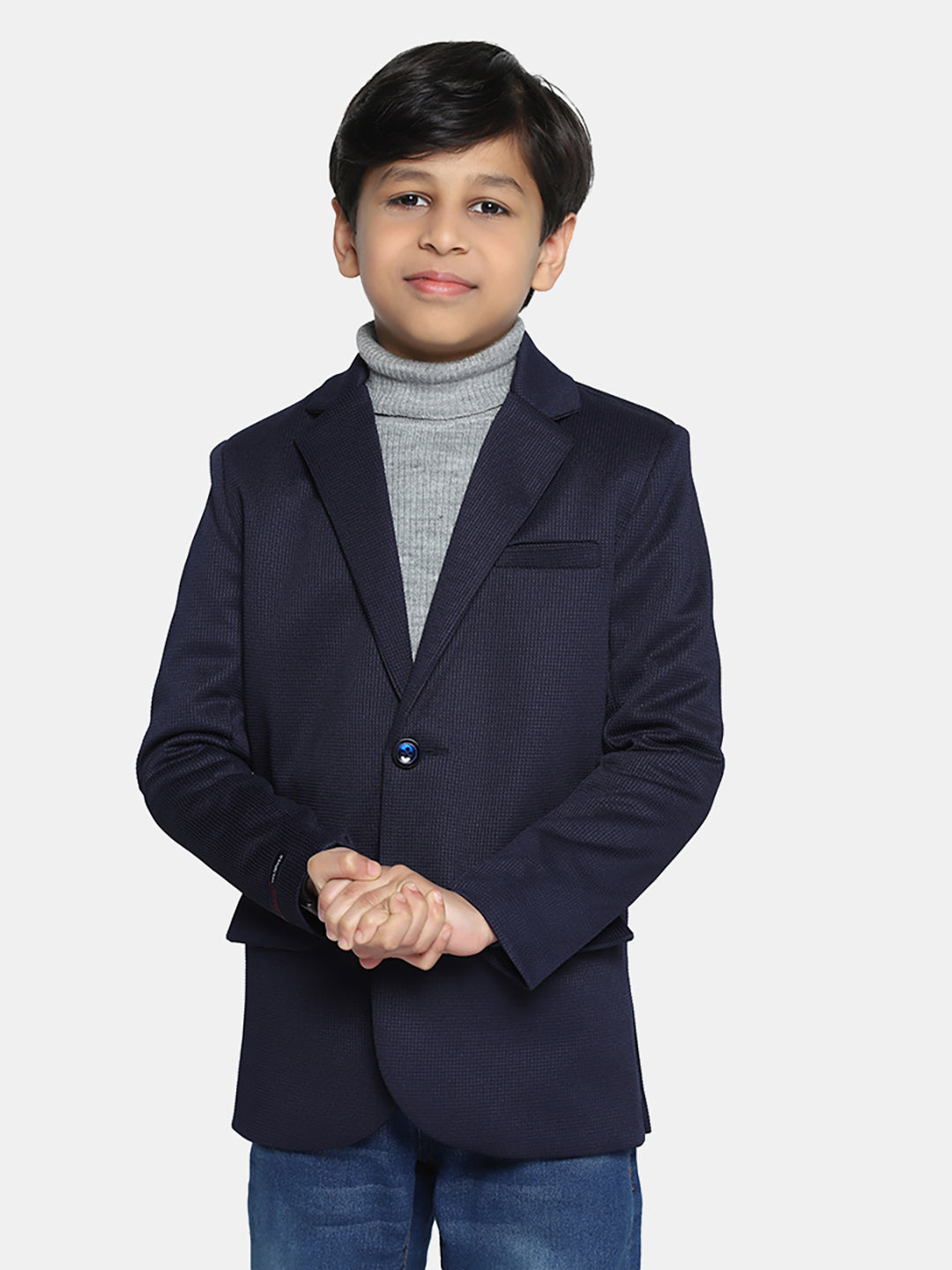 Kids Blue Blazer - Tahvo India
