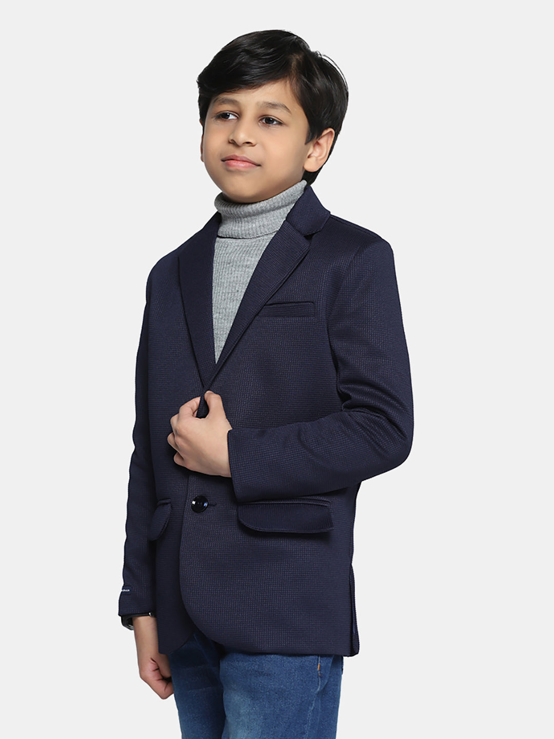 Kids Blue Blazer - Tahvo India