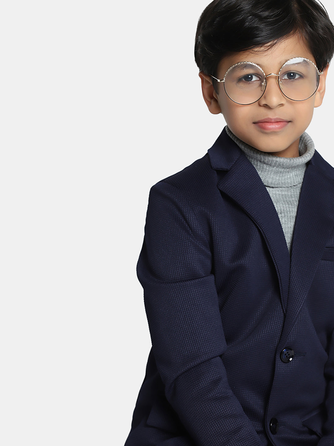 Kids Blue Blazer - Tahvo India
