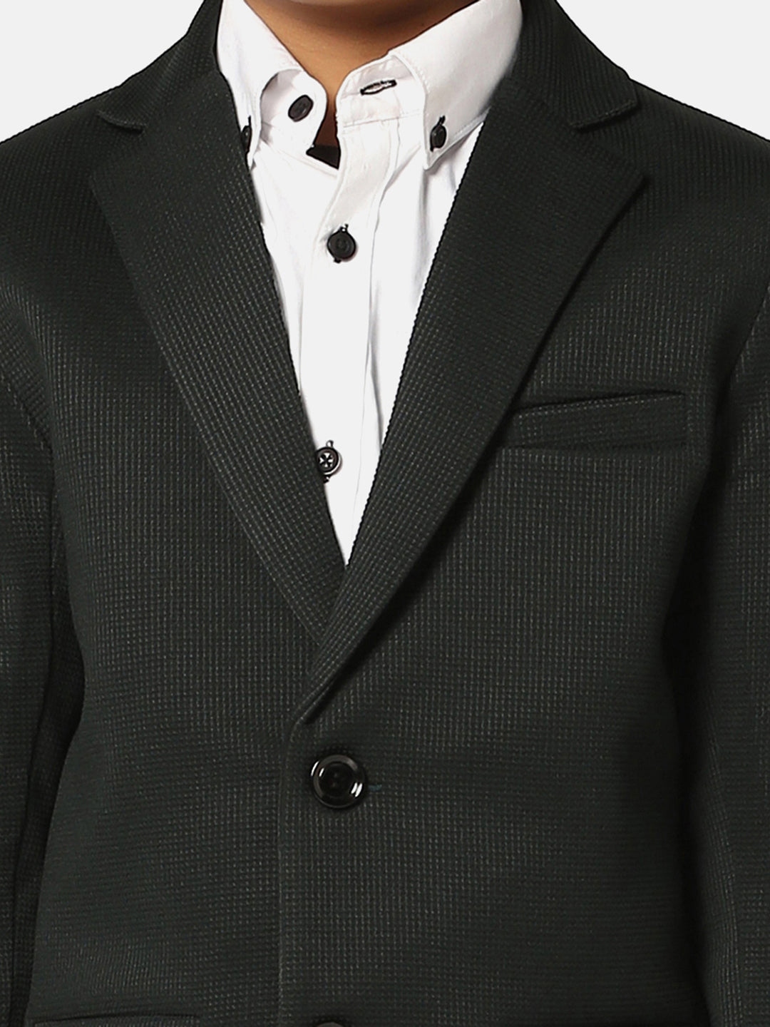 Boys Green Blazer - Tahvo India