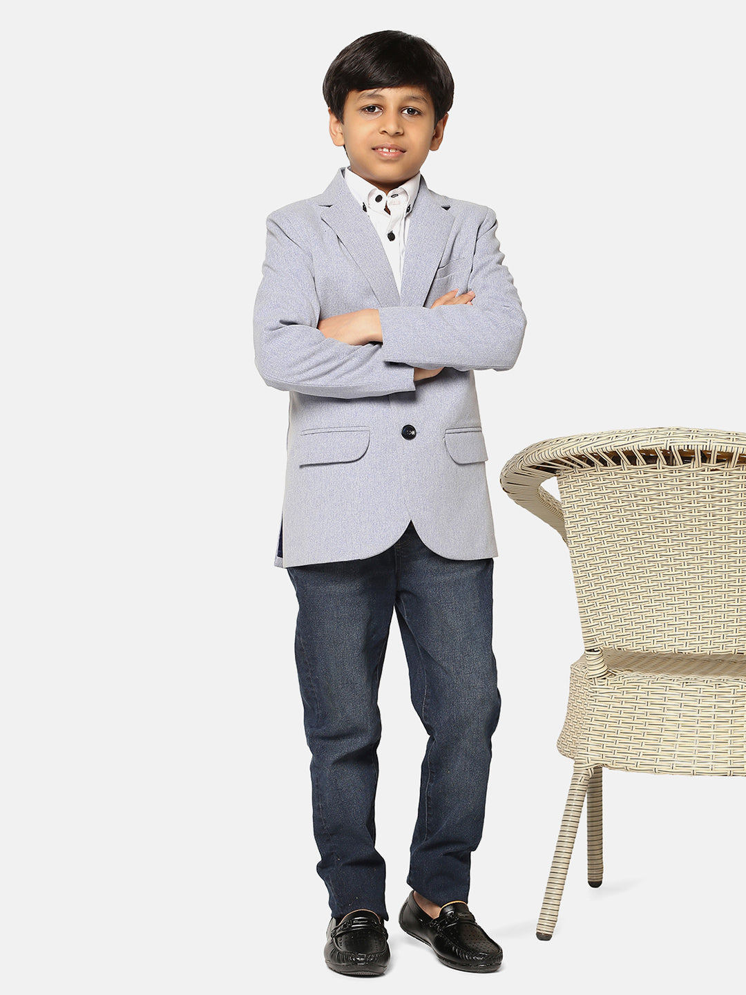 Boys Blue Blazer - Tahvo India