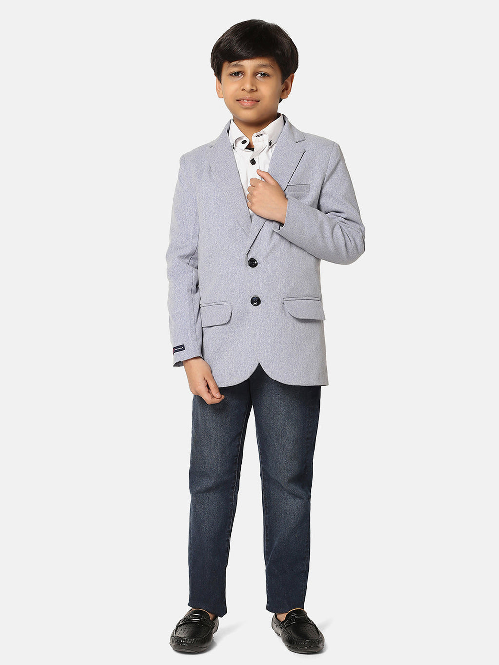Boys Blue Blazer - Tahvo India