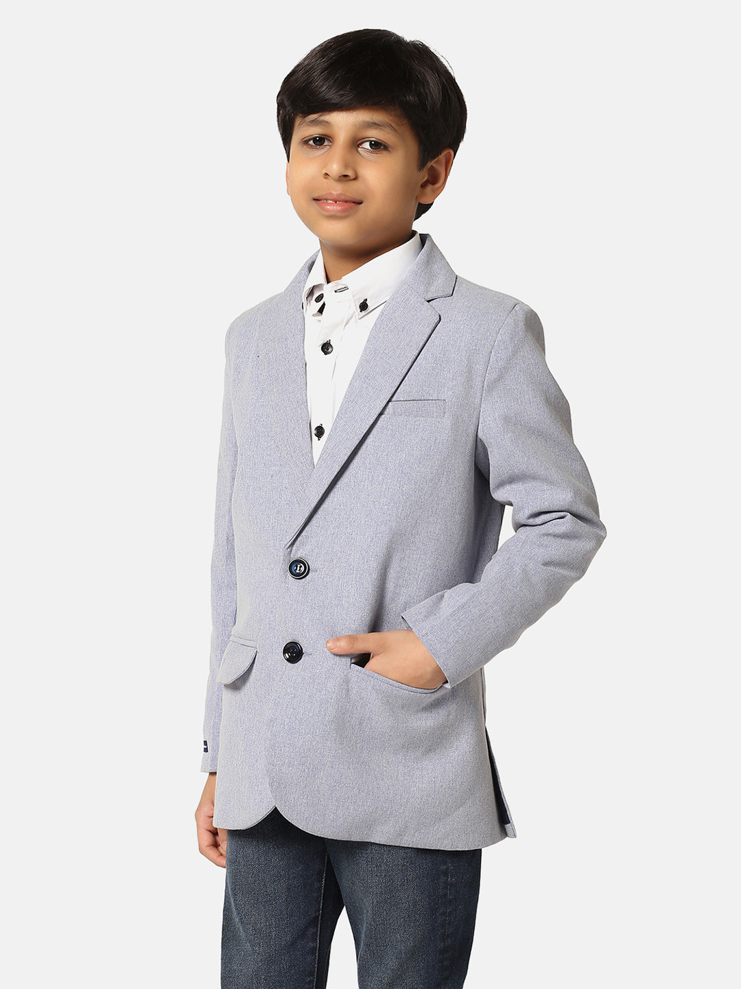 Boys Blue Blazer - Tahvo India