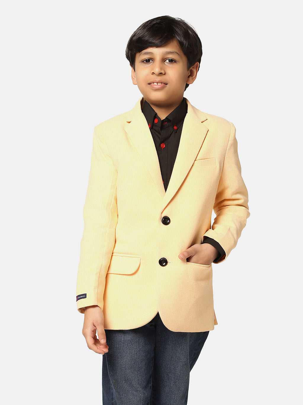 Kids Orange Blazer - Tahvo India