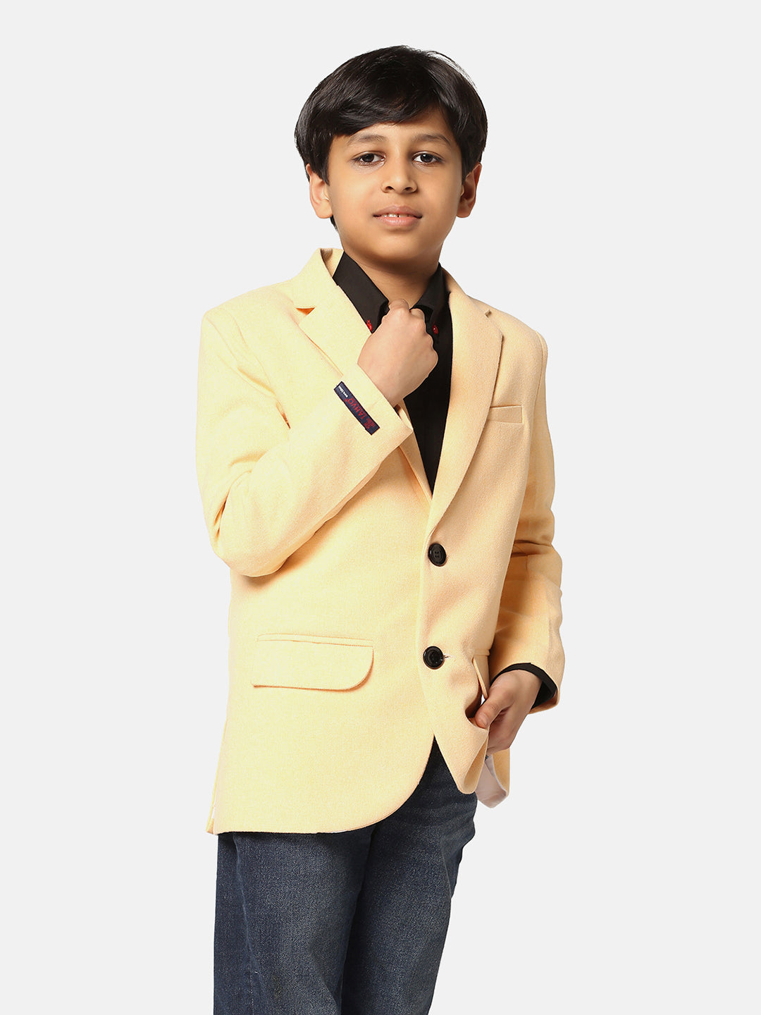 Kids Orange Blazer - Tahvo India