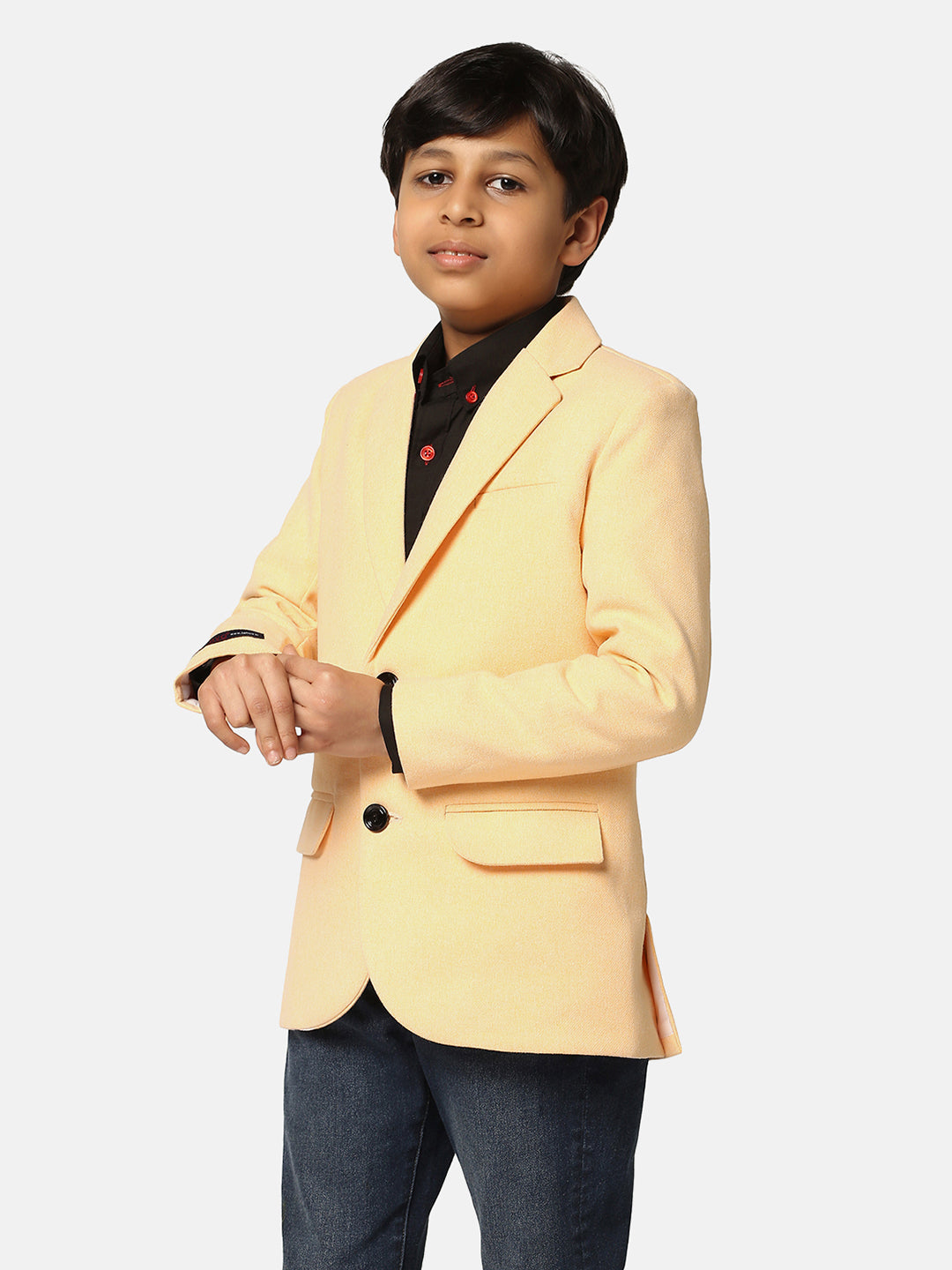 Kids Orange Blazer - Tahvo India