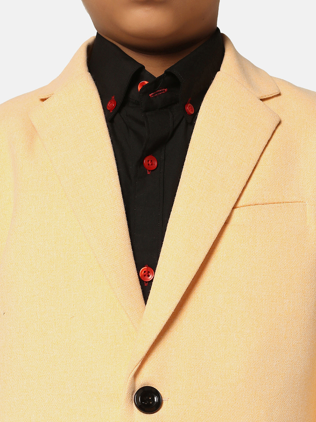 Kids Orange Blazer - Tahvo India