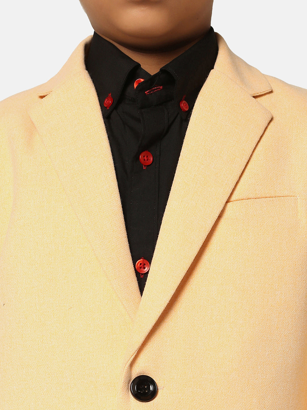 Kids Orange Blazer - Tahvo India