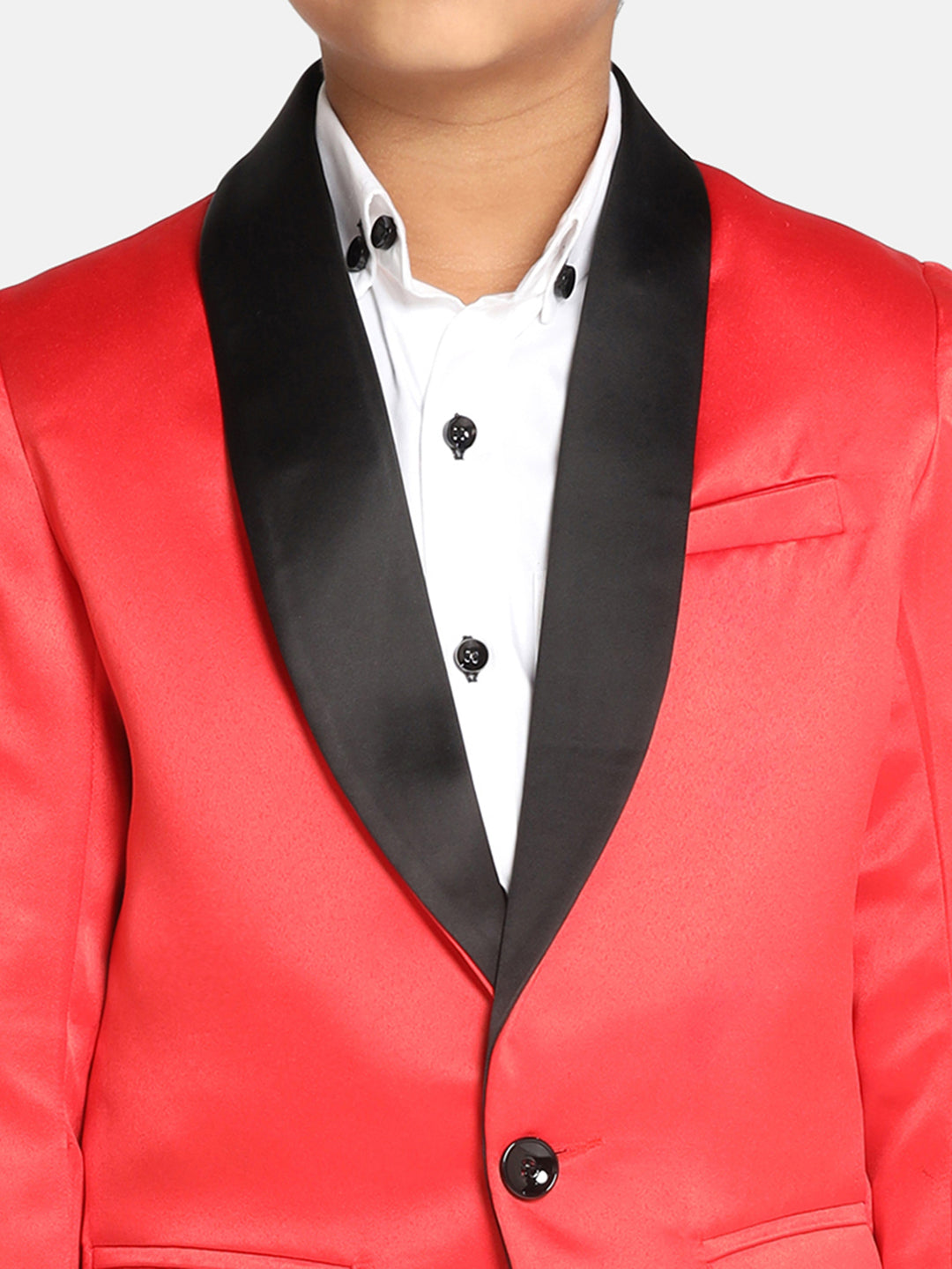 Boys Red Tuxedo - Tahvo India