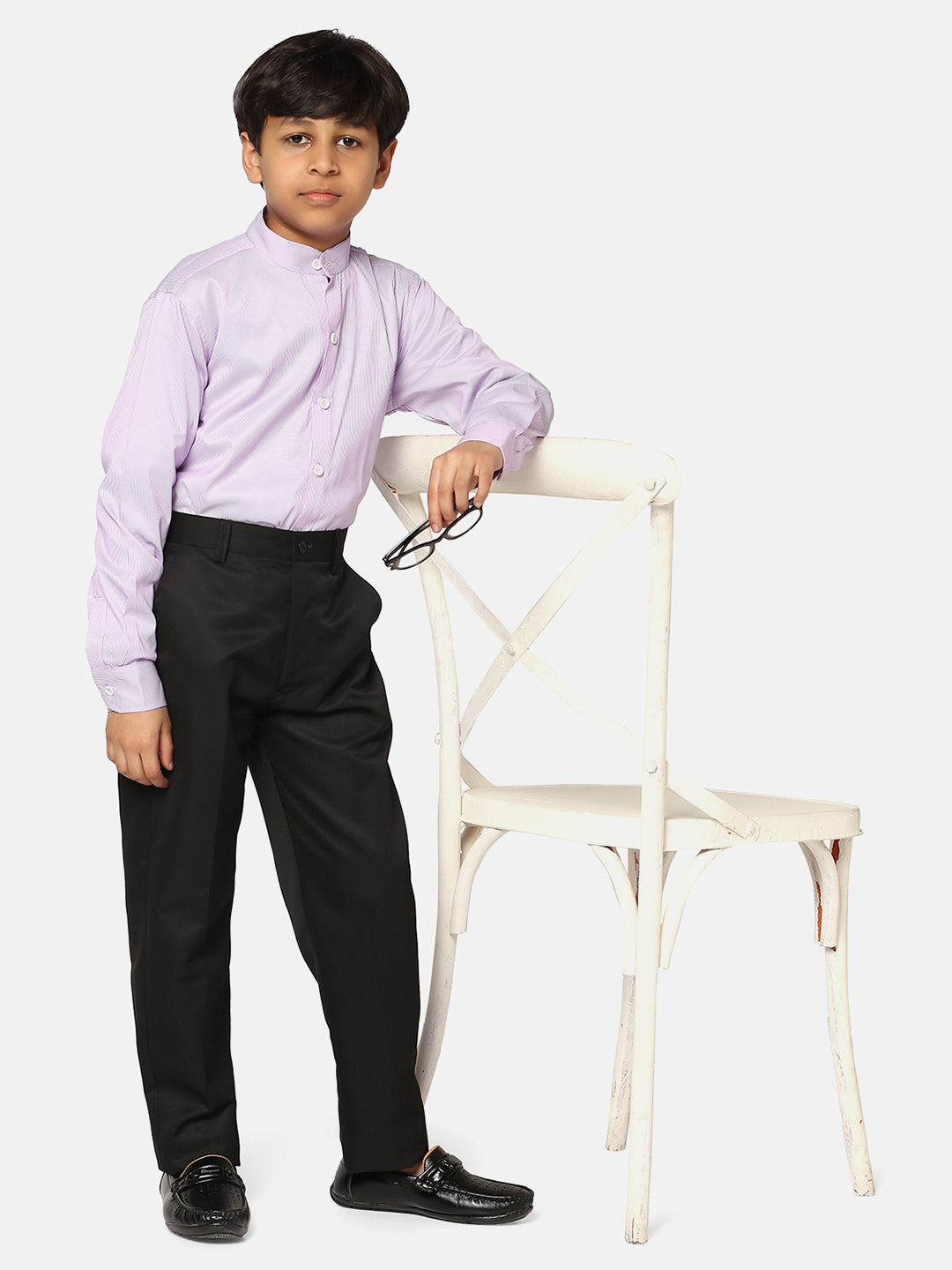 Boys Purple Shirt - Tahvo India