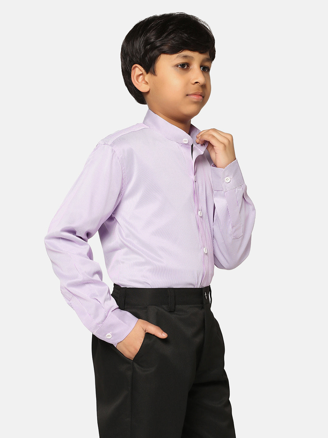 Boys Purple Shirt - Tahvo India