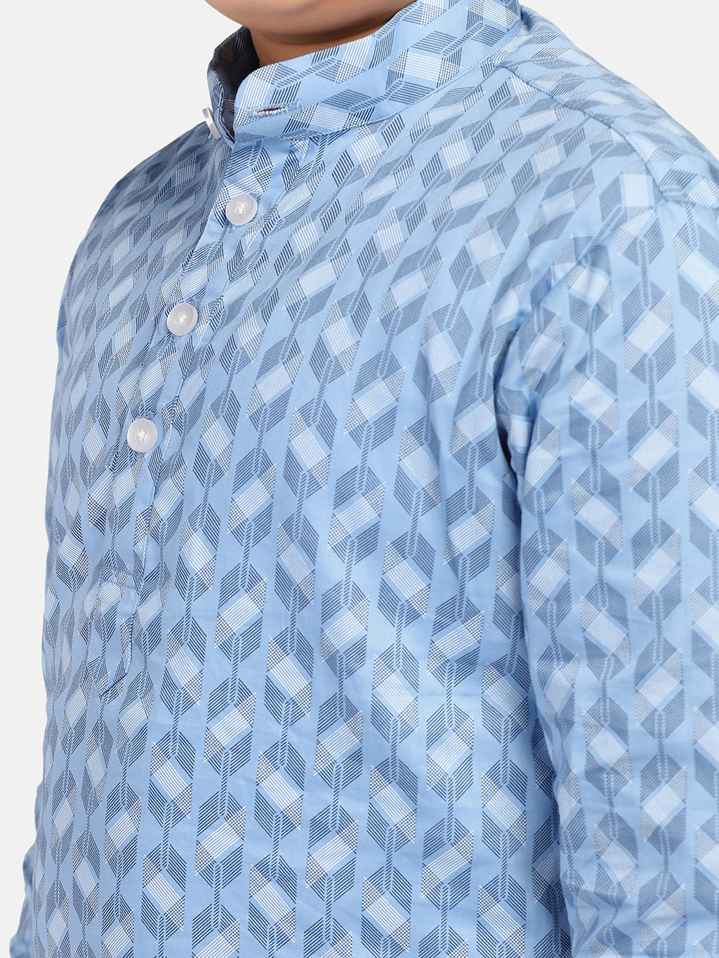 Blue Boys Kurta Shirt - Tahvo India