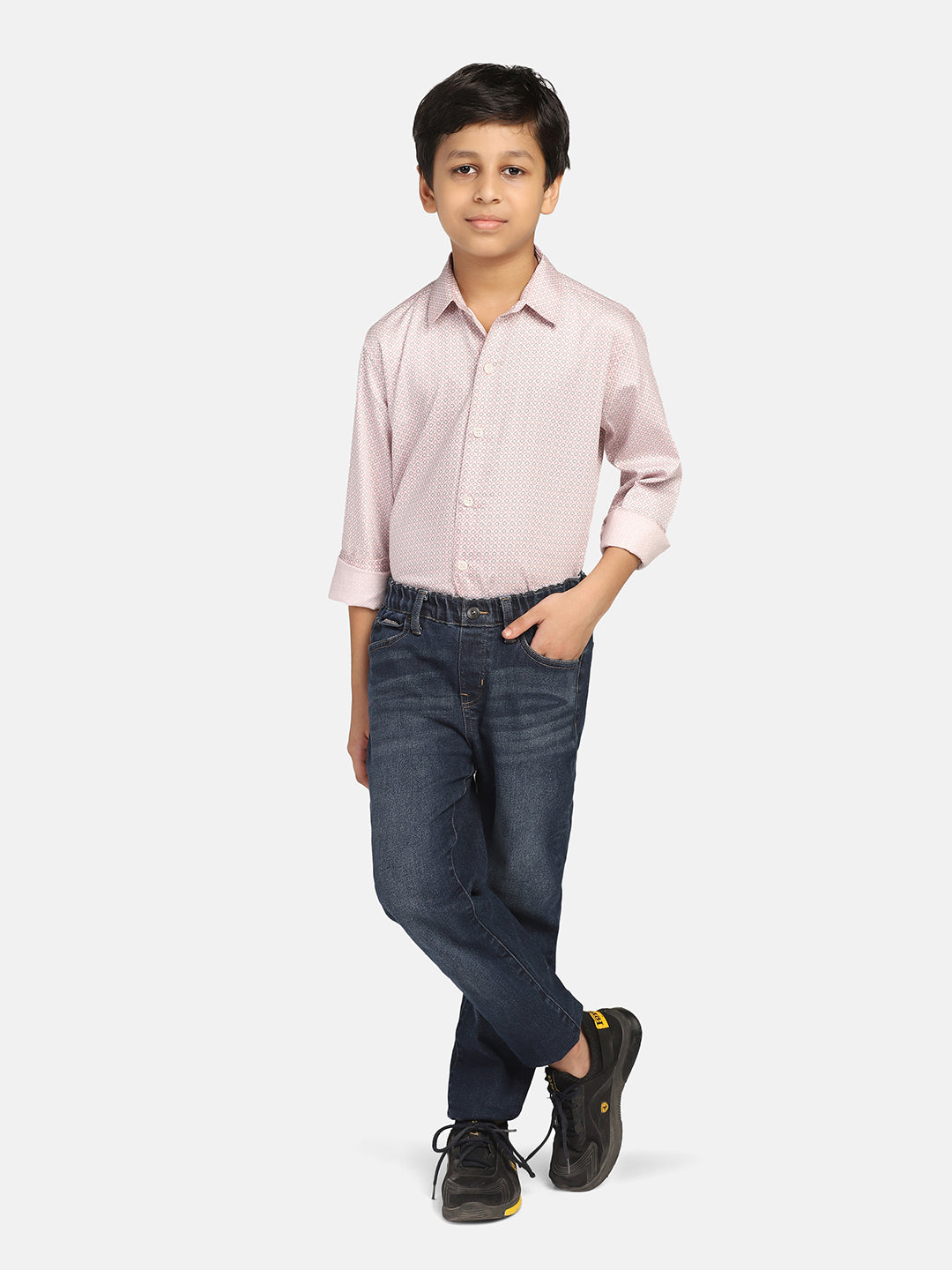 Kids Pink Shirt - Tahvo India