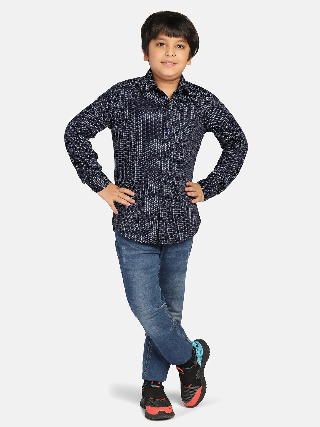 Kids Blue Shirt - Tahvo India