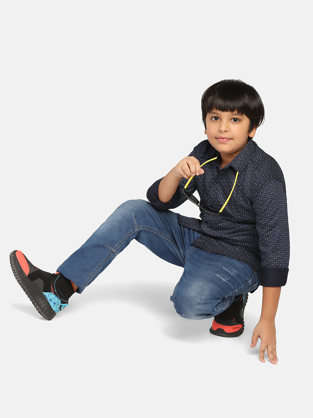 Kids Blue Shirt - Tahvo India