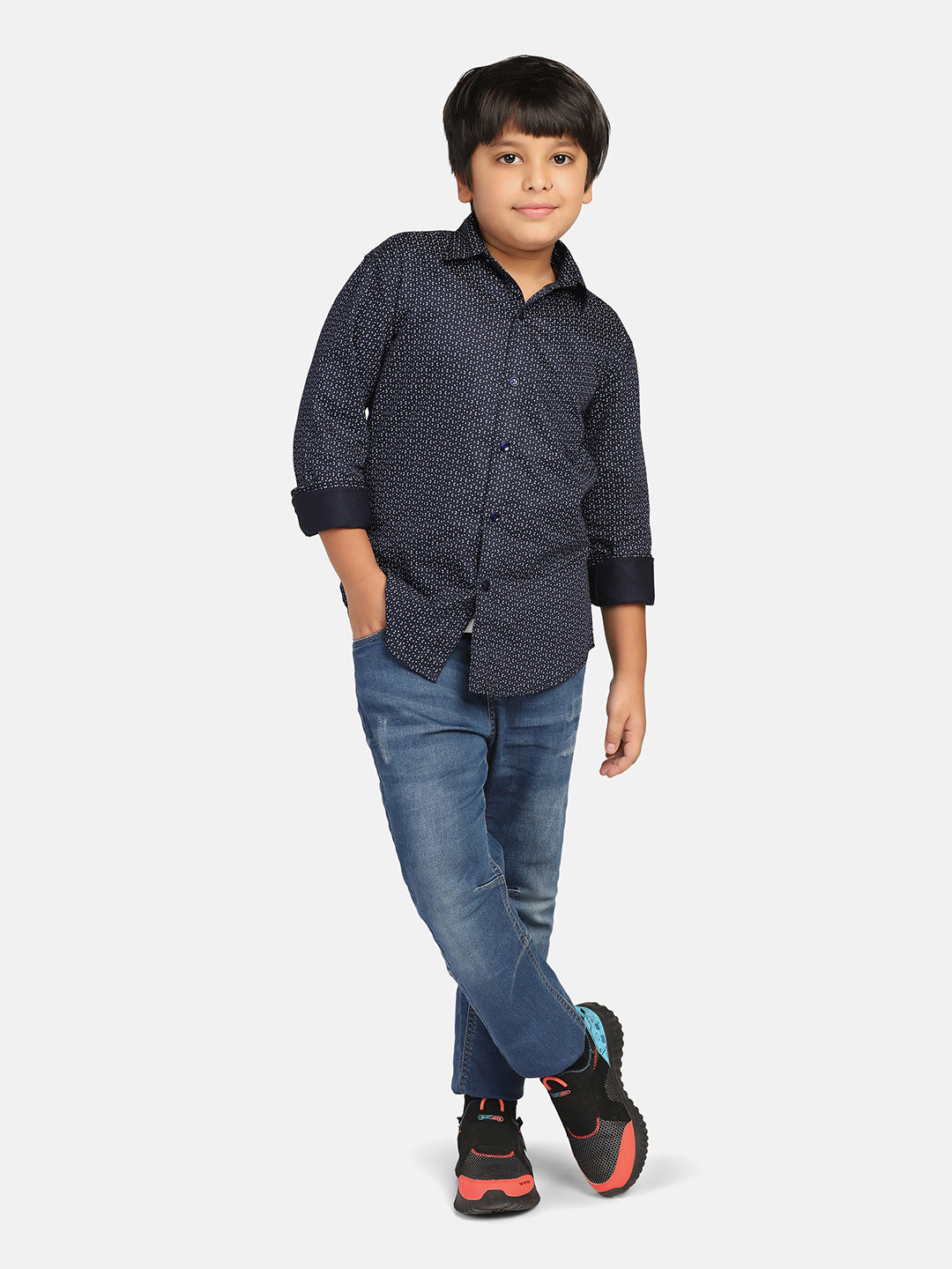 Kids Blue Shirt - Tahvo India